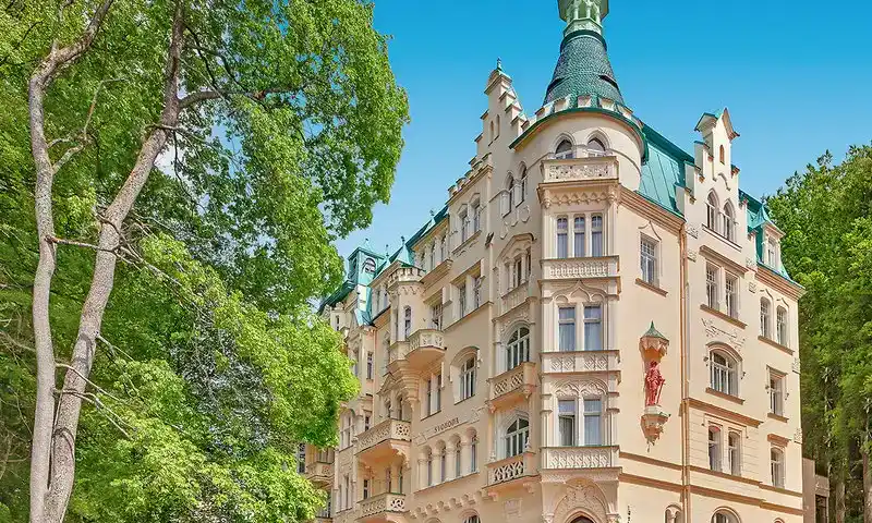 Silvester in Marienbad Das Ensana Svoboda Hotel in Marienbad