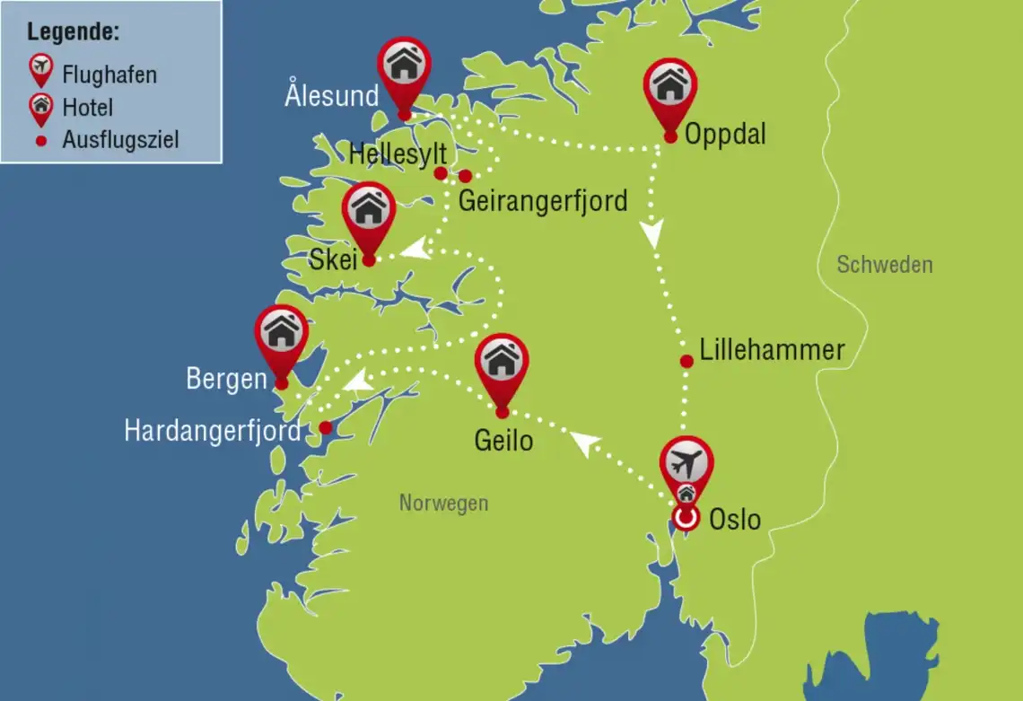 Galerie - Tage Norwegen