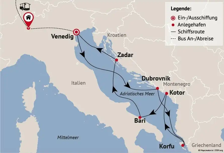 Aufnahme - Adriatraum Entdecken