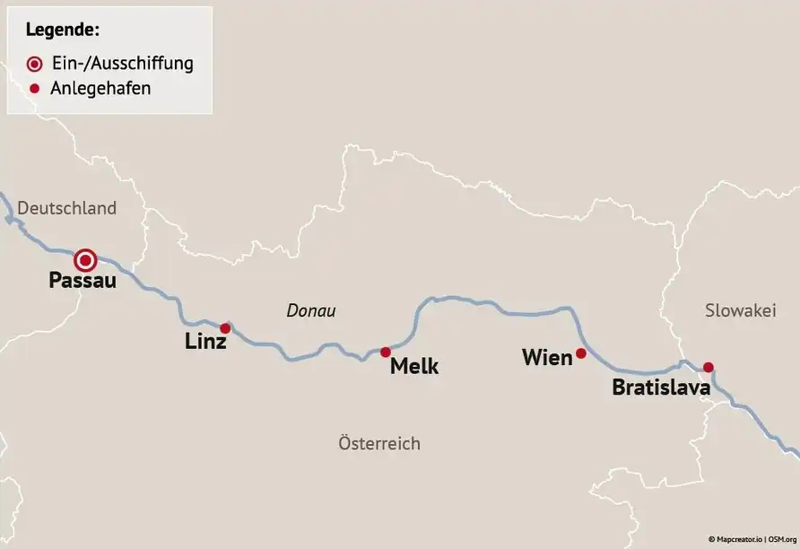 Aufnahme - Advent auf der Donau Kreuzfahrt