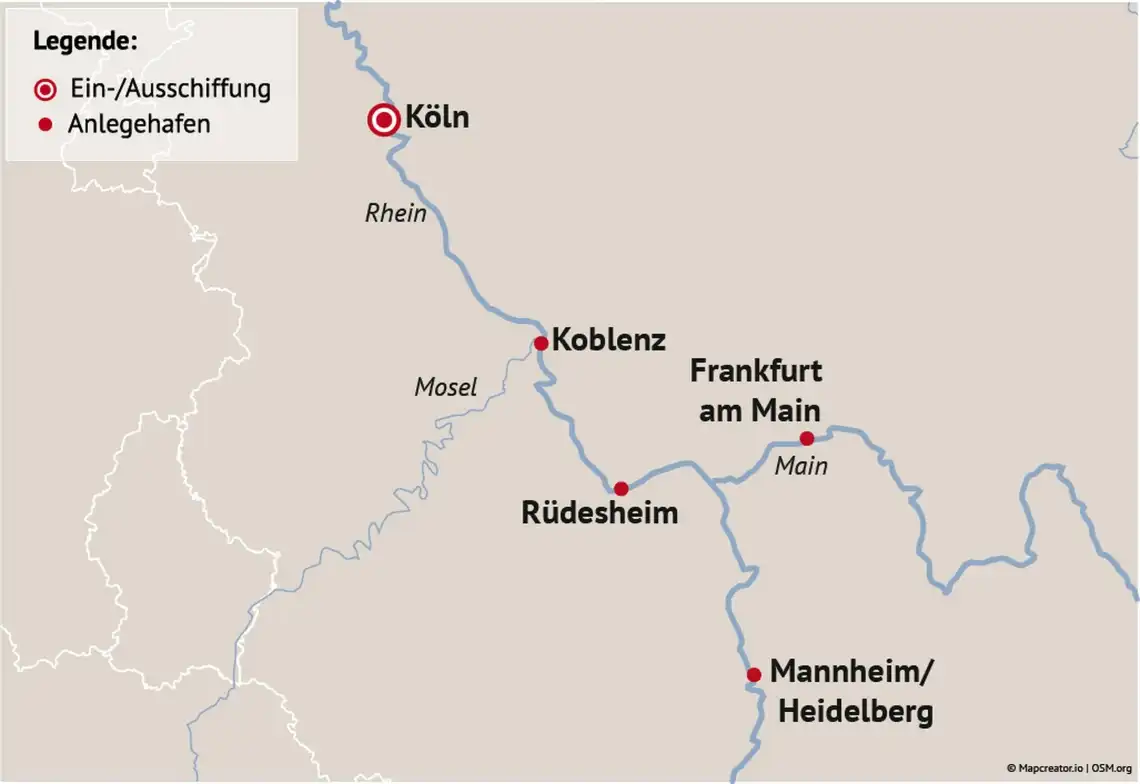 Impression - Adventskreuzfahrt Rhein