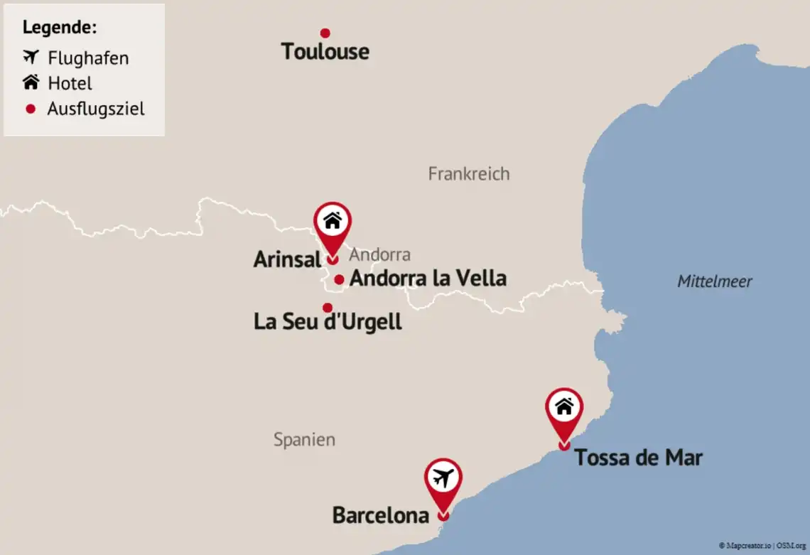 Impression - Andorra Frankreich