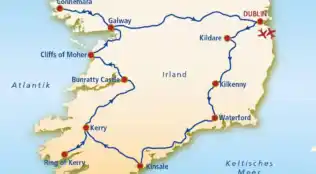 Irland Rundreise 8-tägig mit Ausflugspaket