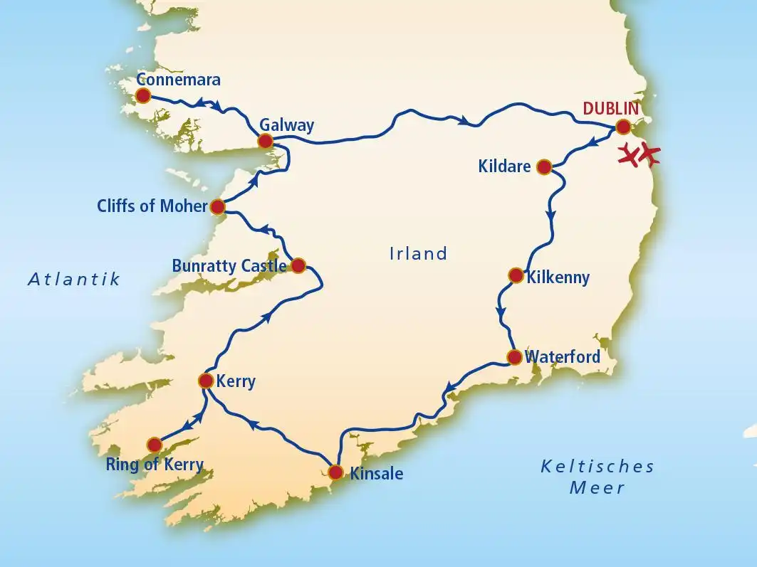 Impression - Irland Rundreise 8-tägig mit Ausflugspaket