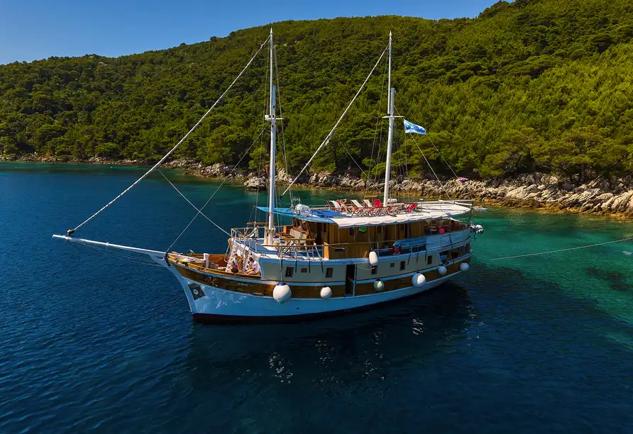 Aufnahme - Adria-Auszeit Blaue Reise und Altstadtcharme in Kroatien