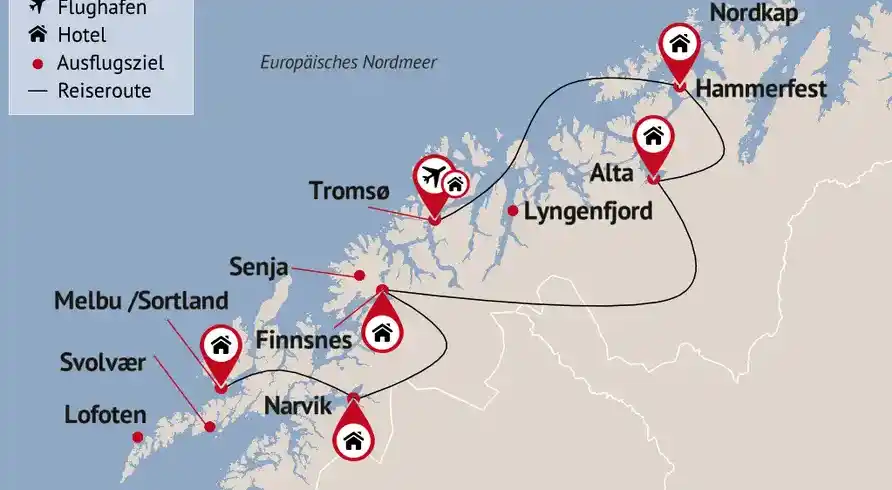 Foto - Rundreise Nordnorwegen