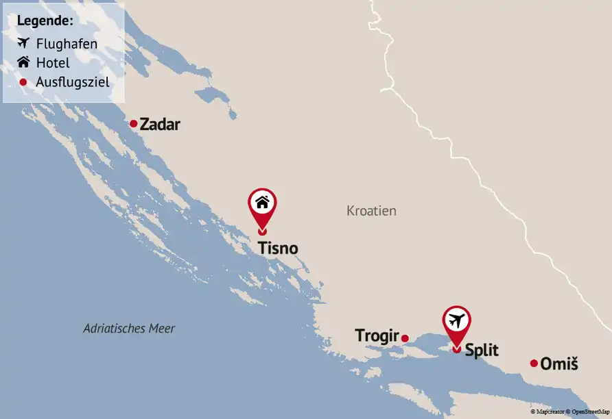 Aufnahme - Dalmatien Kroatien