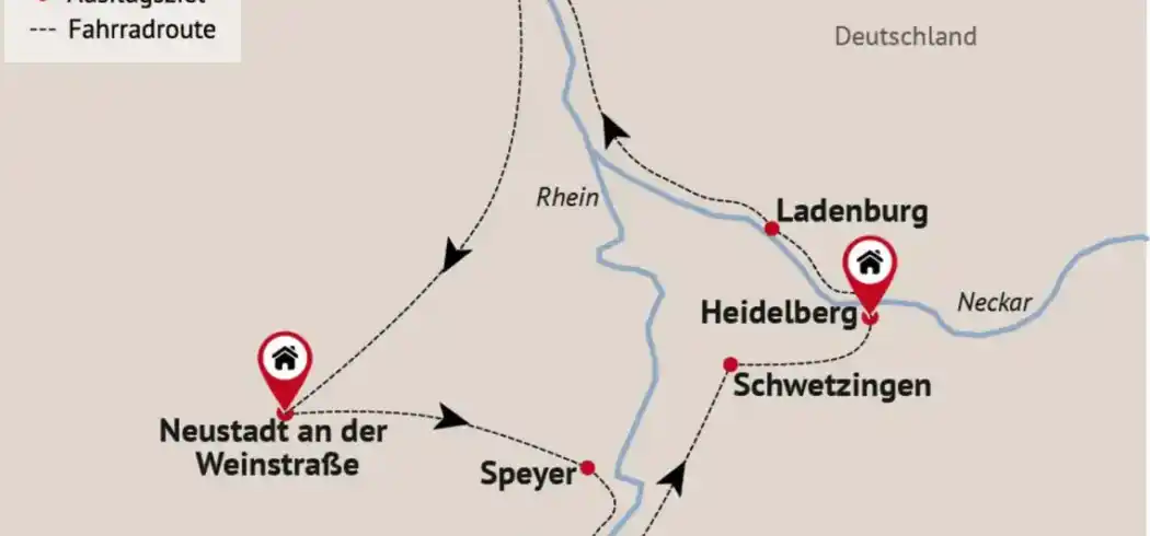 Foto - Radrundreise Pfalz