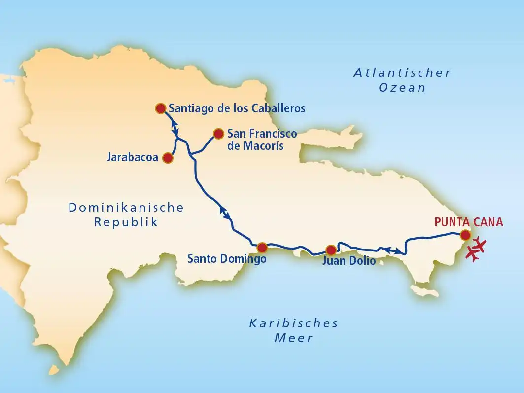 Aufnahme - Dominikanische Republik entdecken Rundreise & Strandurlaub