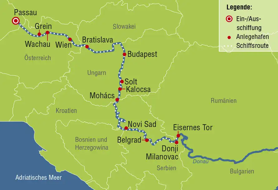Aufnahme - Donau Eisernes