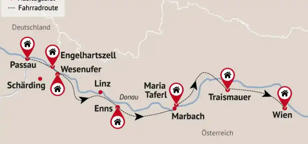 Donauradweg Passau - Bild 2