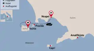 Ischia und Amalfiküste in einer Reise