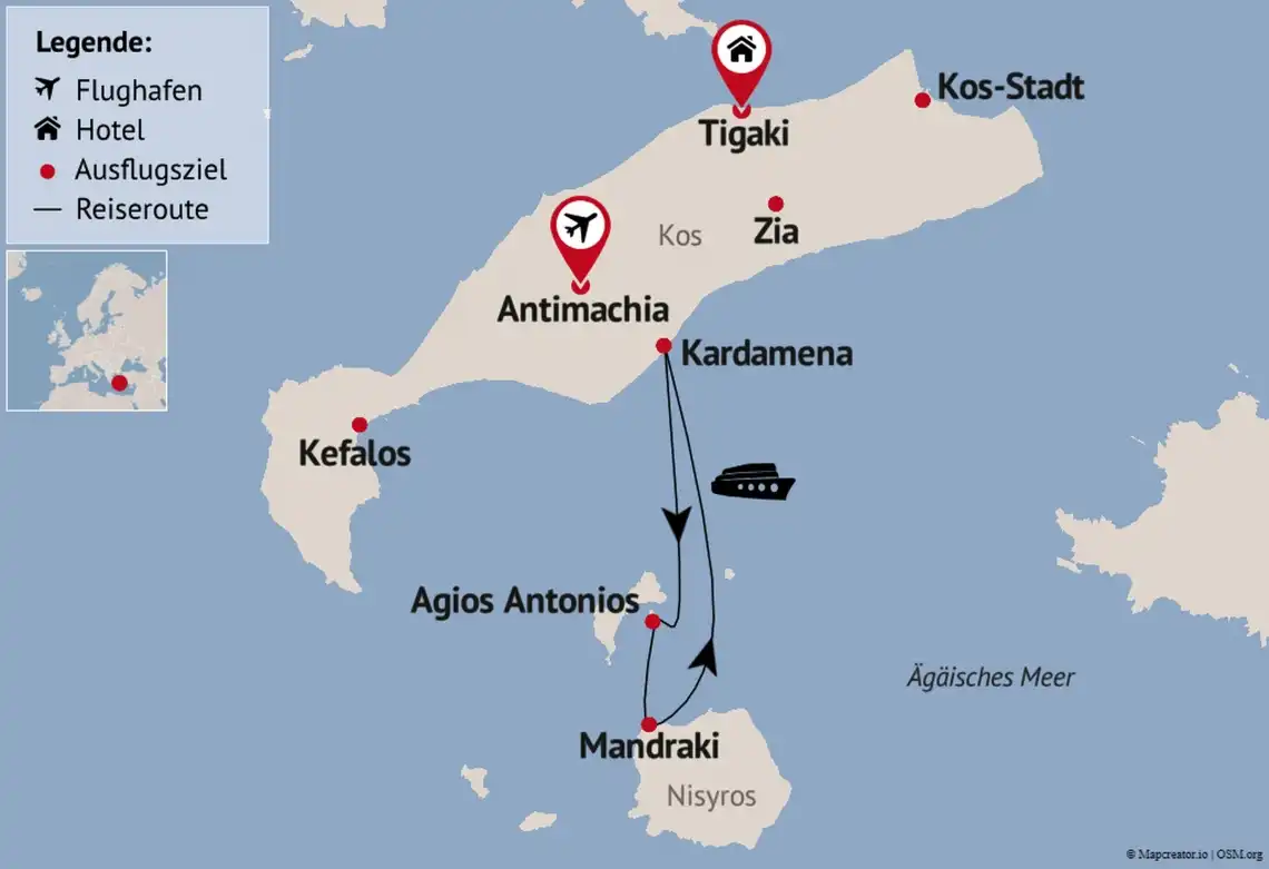 Aufnahme - Griechenland Kos