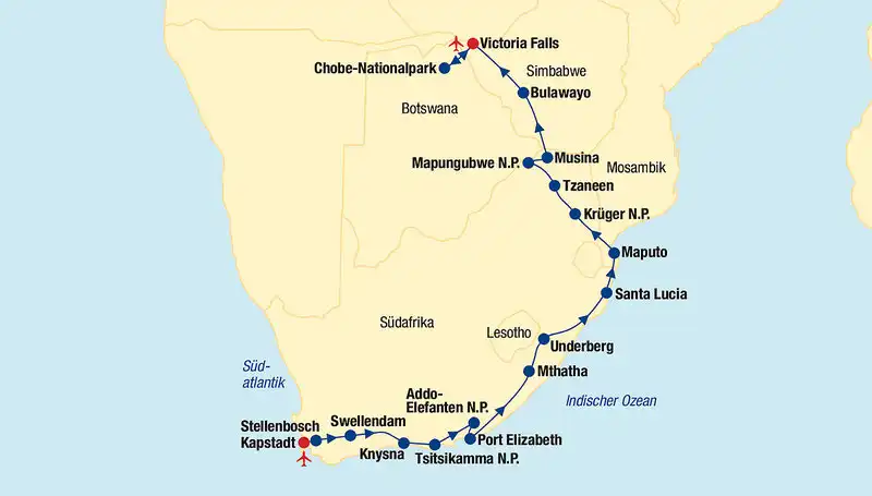 Impression - Große Afrika Rundreise