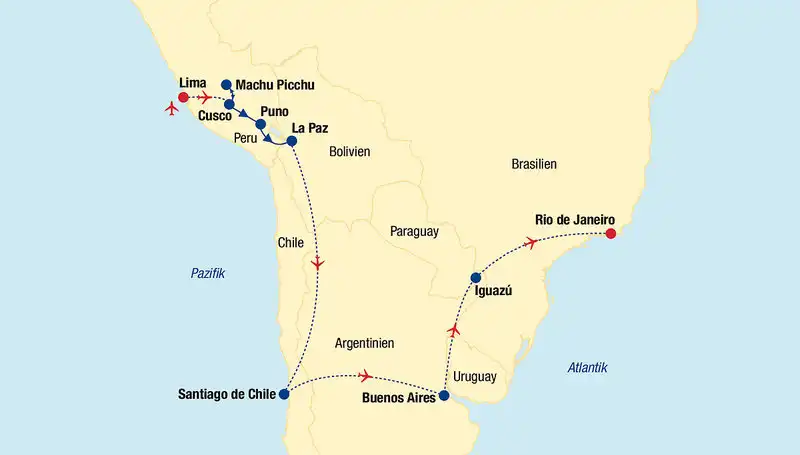 Aufnahme - Große Südamerika