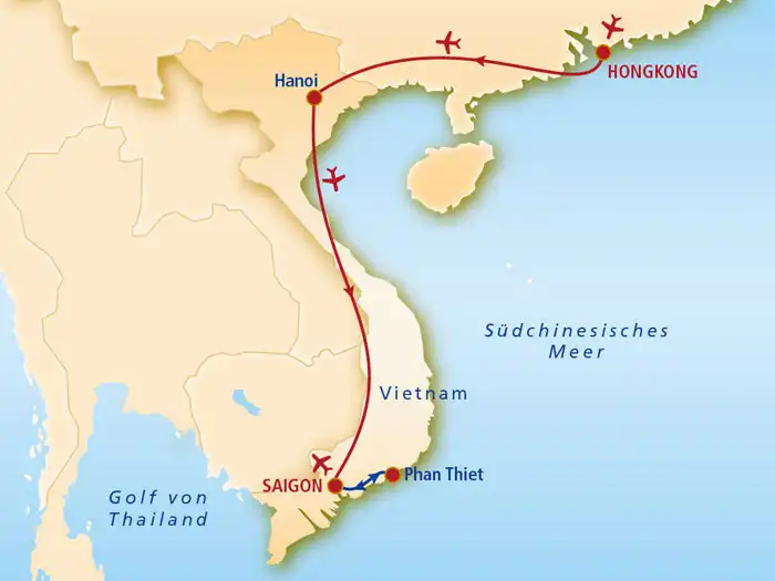 Aufnahme - Hongkong Vietnam