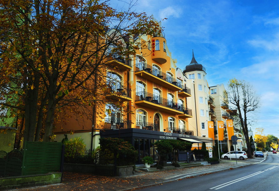 Hotel Villa Herkules in Swinemünde 7 Nächte ab 439,-