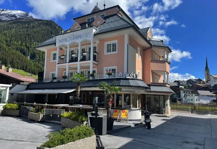 Aufnahme - Hotelsteps Ischgl