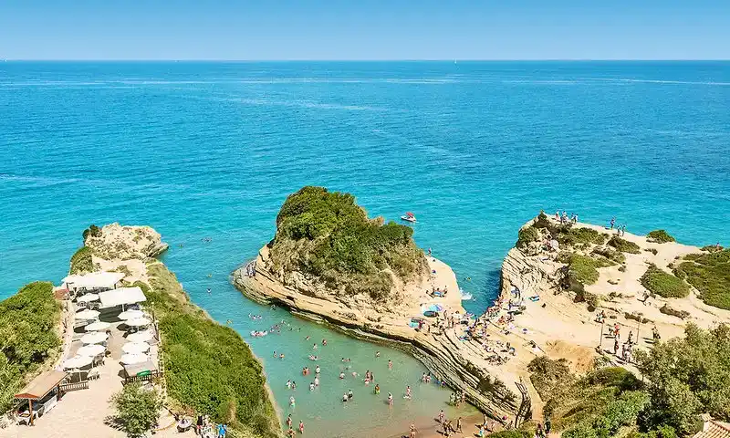 Insel Korfu Panorama Sidari Hotel