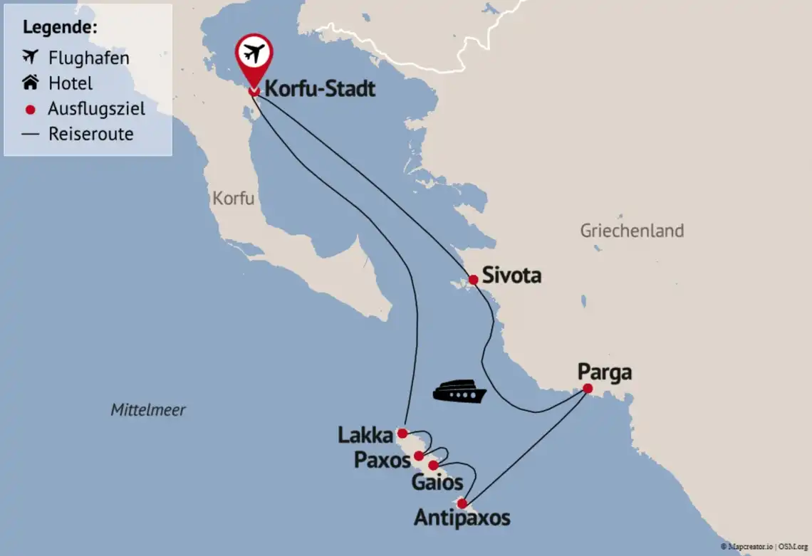 Ansicht - Griechenland Blaue