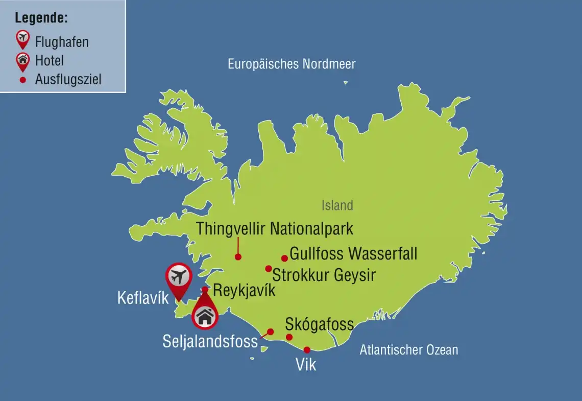 Ansicht - Island Rundreise