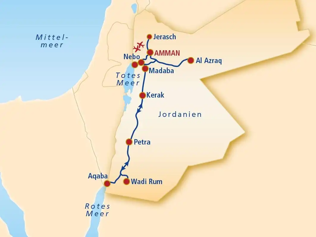 Impression - Jordanien Rundreise