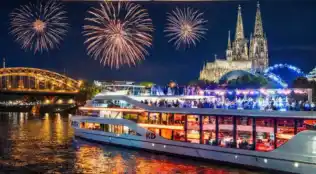 Jubiläumsschiff Kölner Lichter