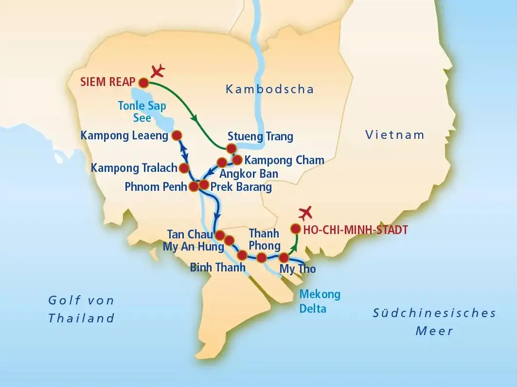 Impression - Kambodscha Vietnam