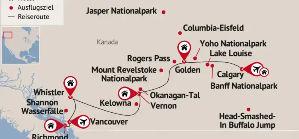 Foto - Westkanada Rundreise