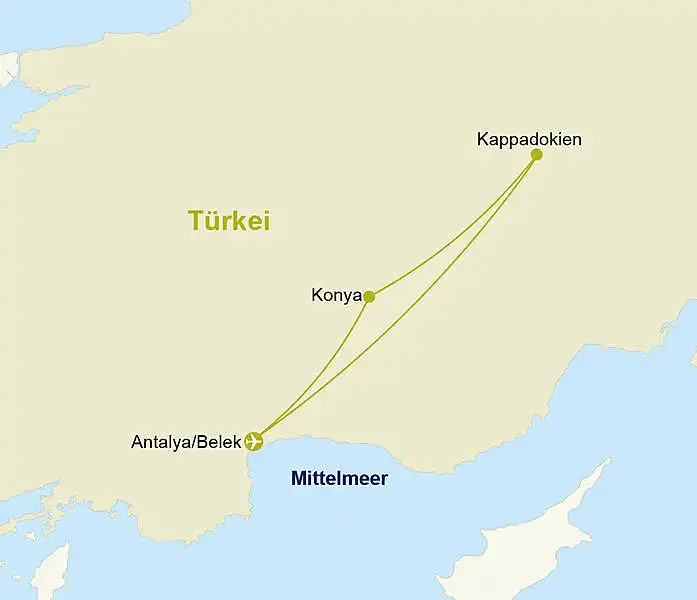 Ansicht - Kappadokien Rundreise