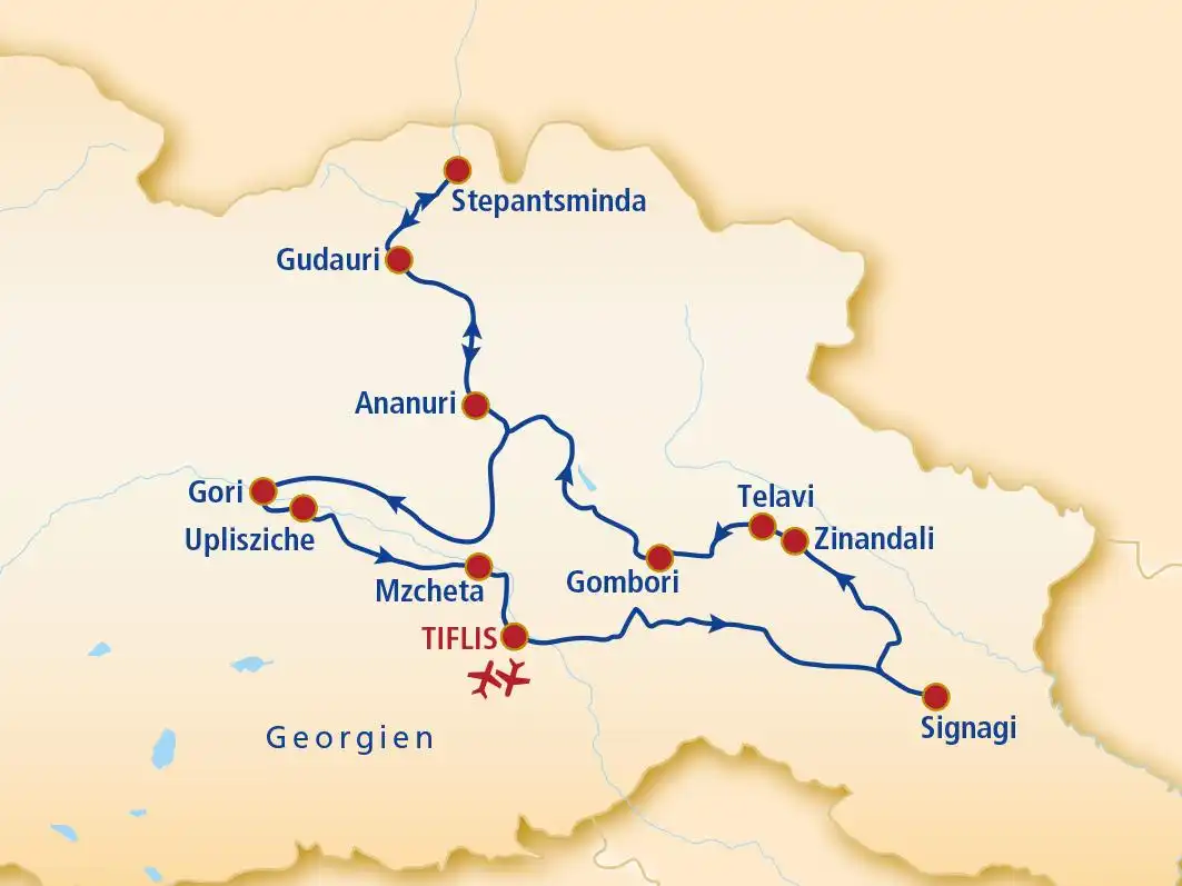 Aufnahme - Kleingruppen-Rundreise Georgien