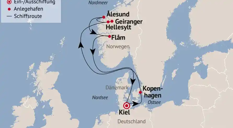 Aufnahme - Kopenhagen Norwegen