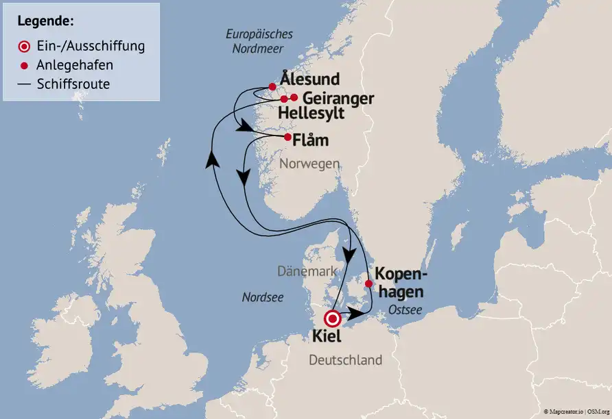 Aufnahme - Kopenhagen Norwegen