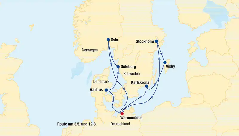 Impression - Kreuzfahrt Skandinavien