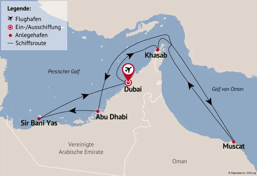 Impression - Kreuzfahrt Arabischer