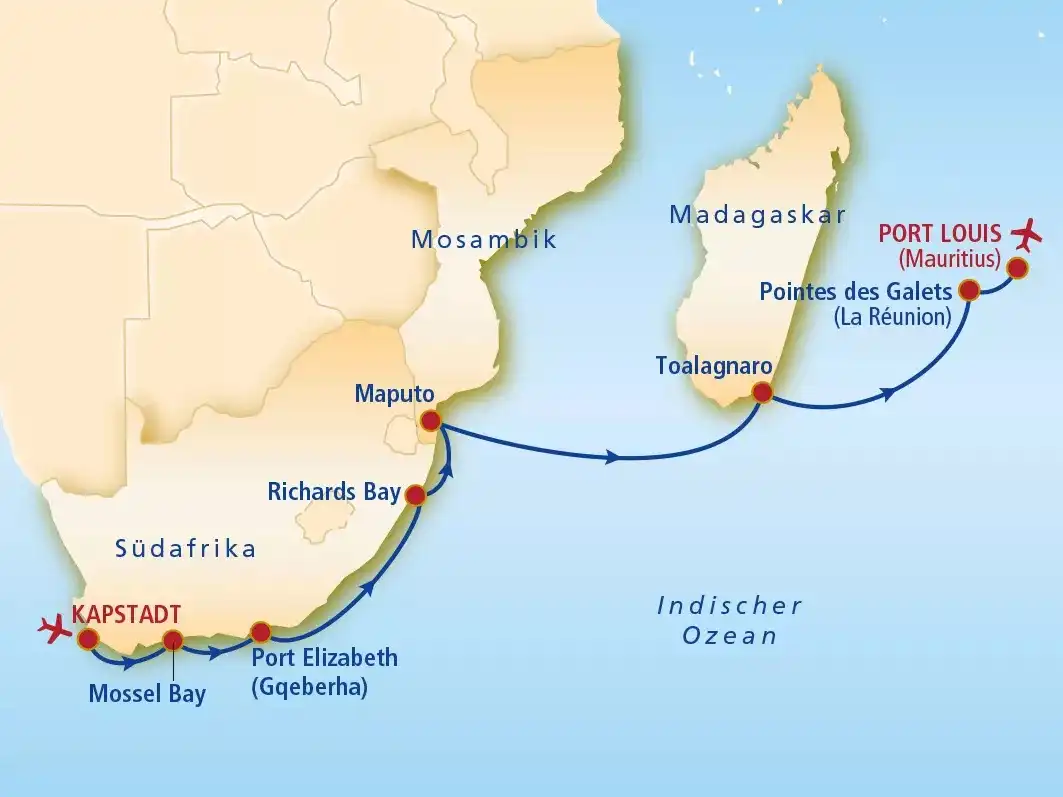 Impression - Kreuzfahrt Südlichen