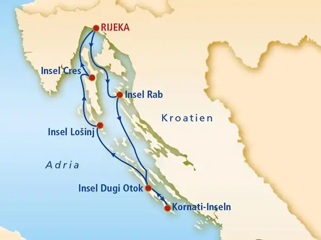 Impression - Kroatien Motorsegler
