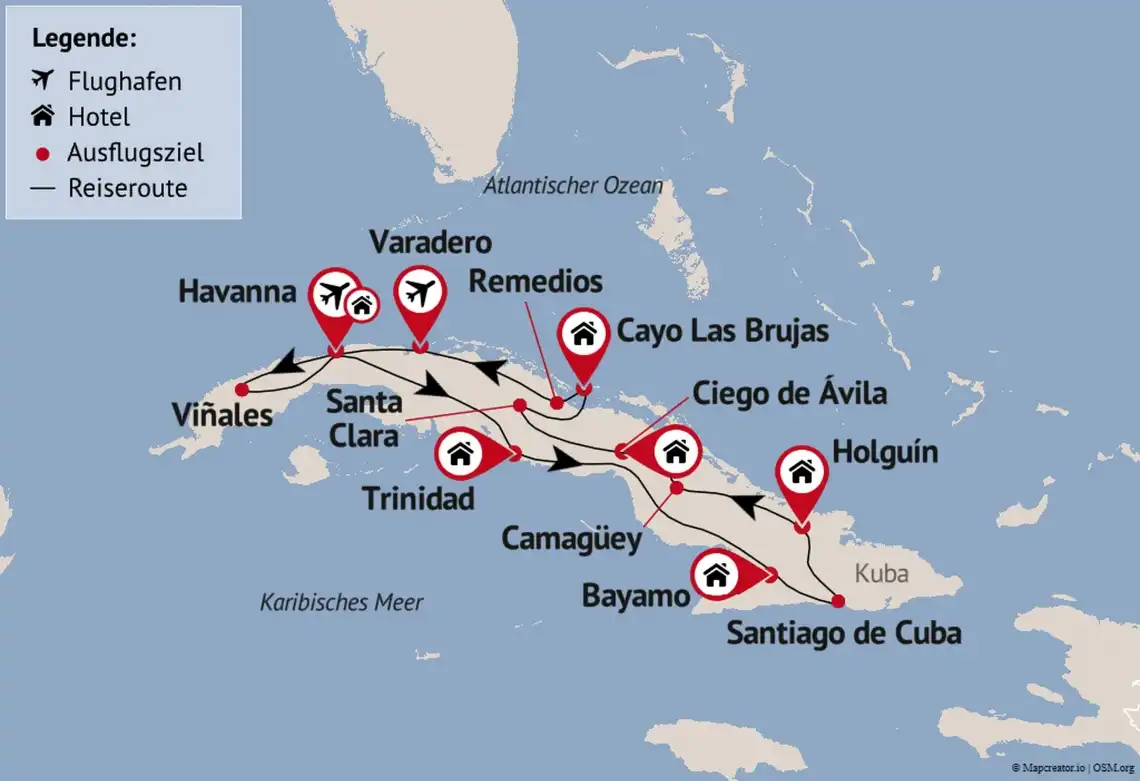 Ansicht - Kuba Rundreise