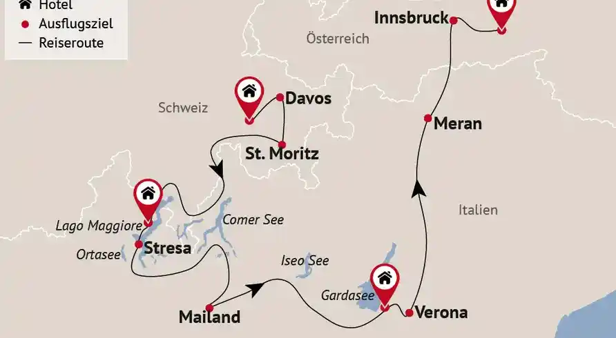 Foto - Autorundreise Schweiz