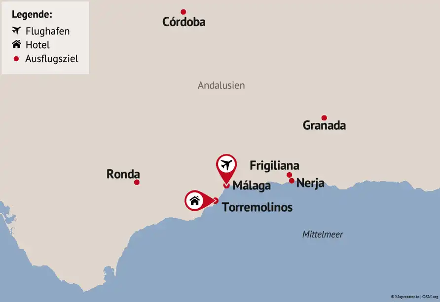 Aufnahme - Kulturerlebnis an der Costa del Sol Feuriges Südspanien