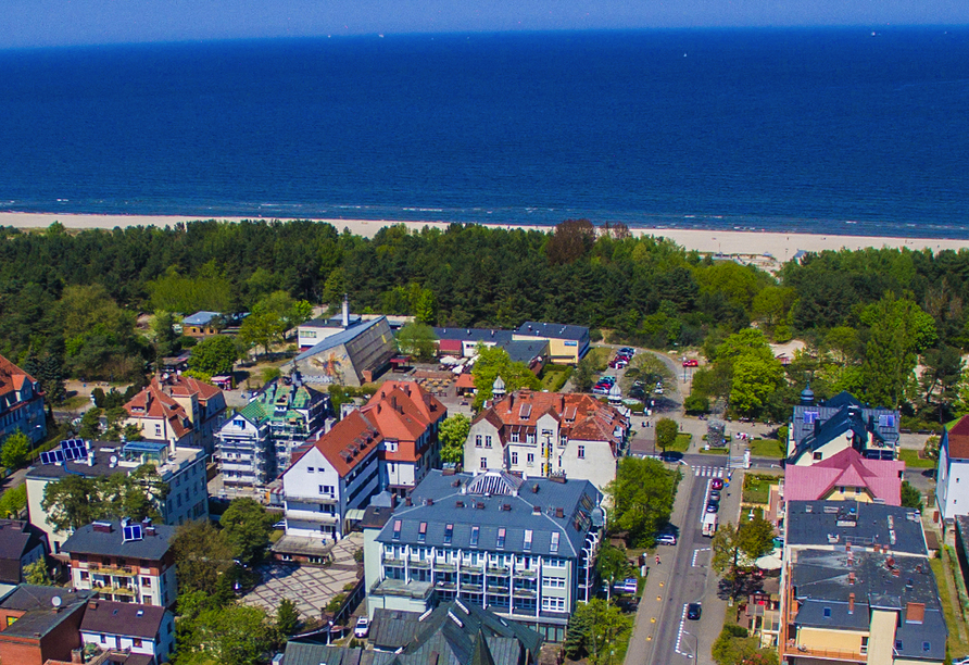 Insel Usedom Swinemünde Hotel Afrodyta Spa 5 Nächte ab 339€