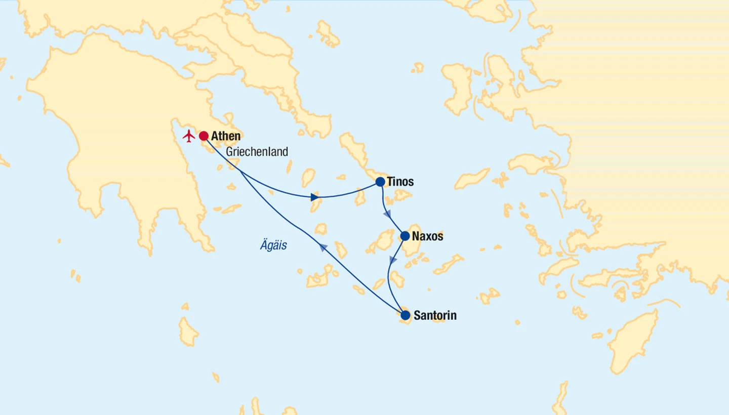 Impression - Kykladen Rundreise