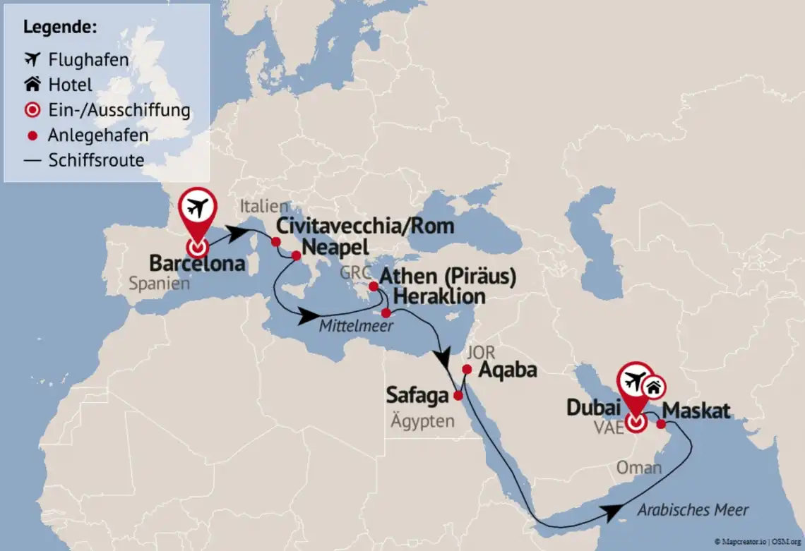 Aufnahme - Mittelmeer Rotes