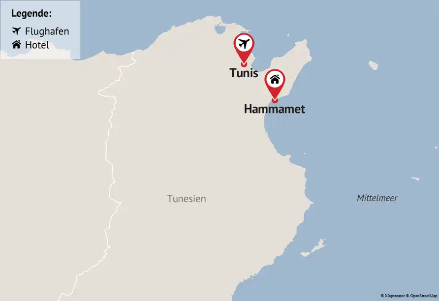 Aufnahme - Langzeiturlaub Tunesien