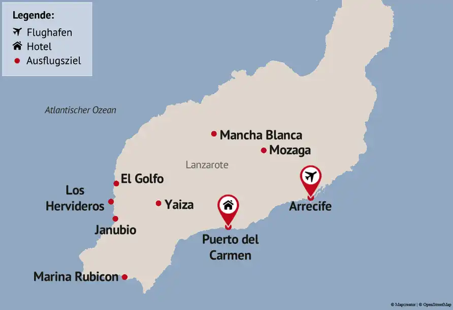 Impression - Lanzarote Flugreise