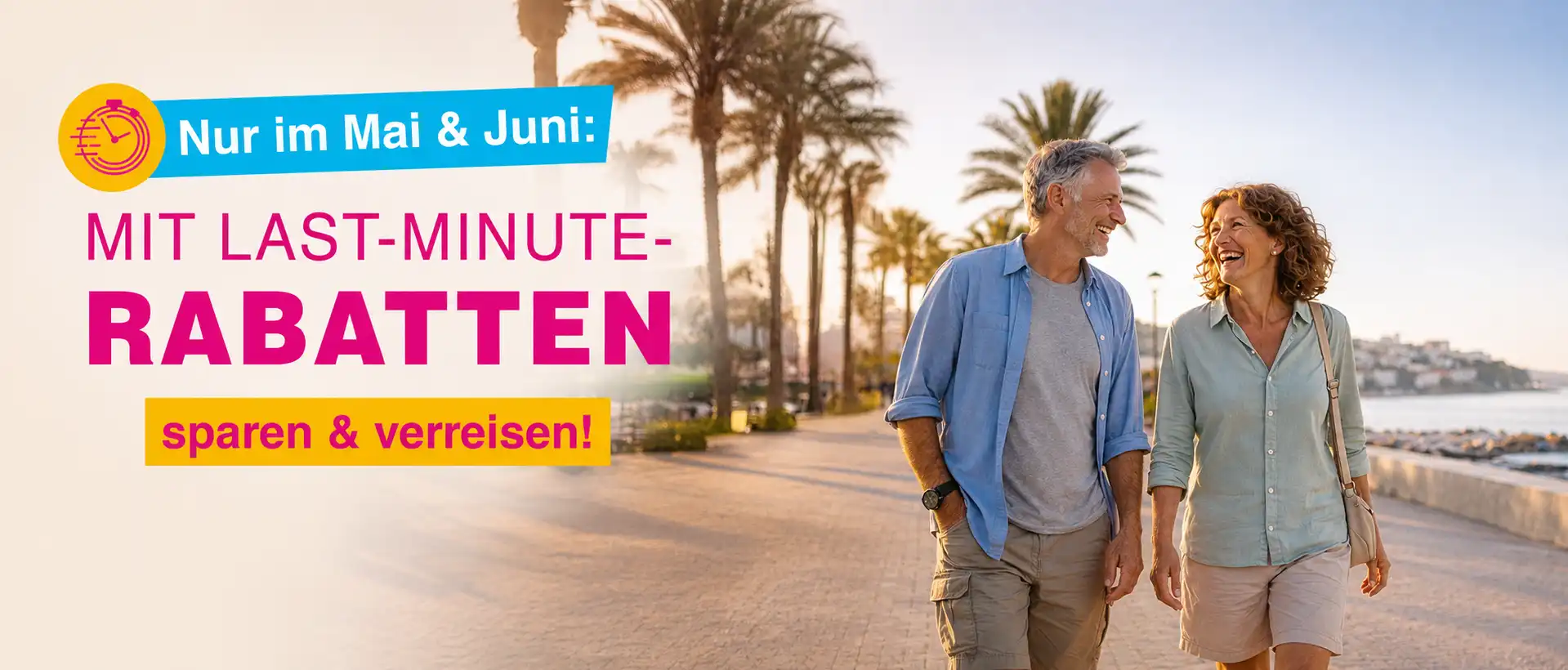 Lastminute sparen mit Reisen-Supermarkt