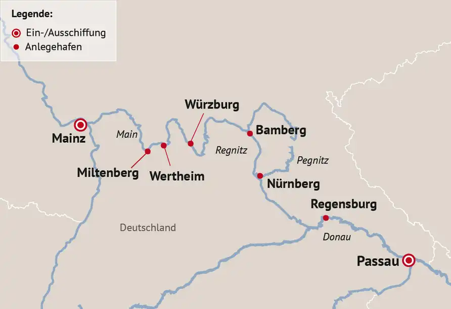 Aufnahme - Lieblingsreise nach Mainz oder Frankfurt