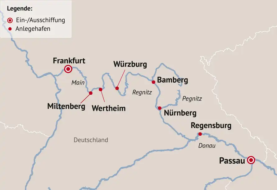 Aufnahme - Lieblingsreise nach Passau Kreuzfahrt