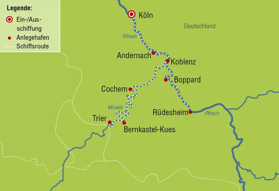Aufnahme - Malerische Mosel