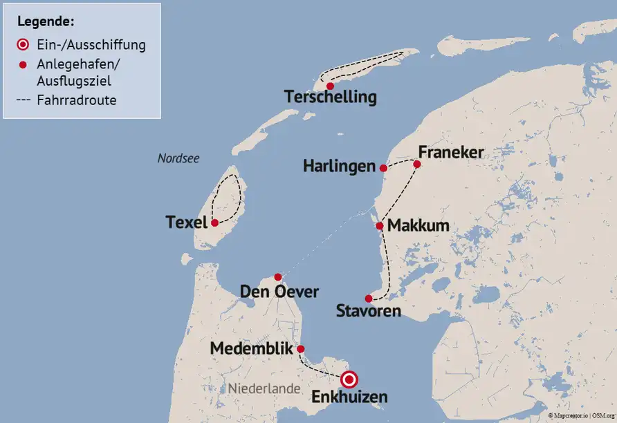 Impression - Segelschiff Rad